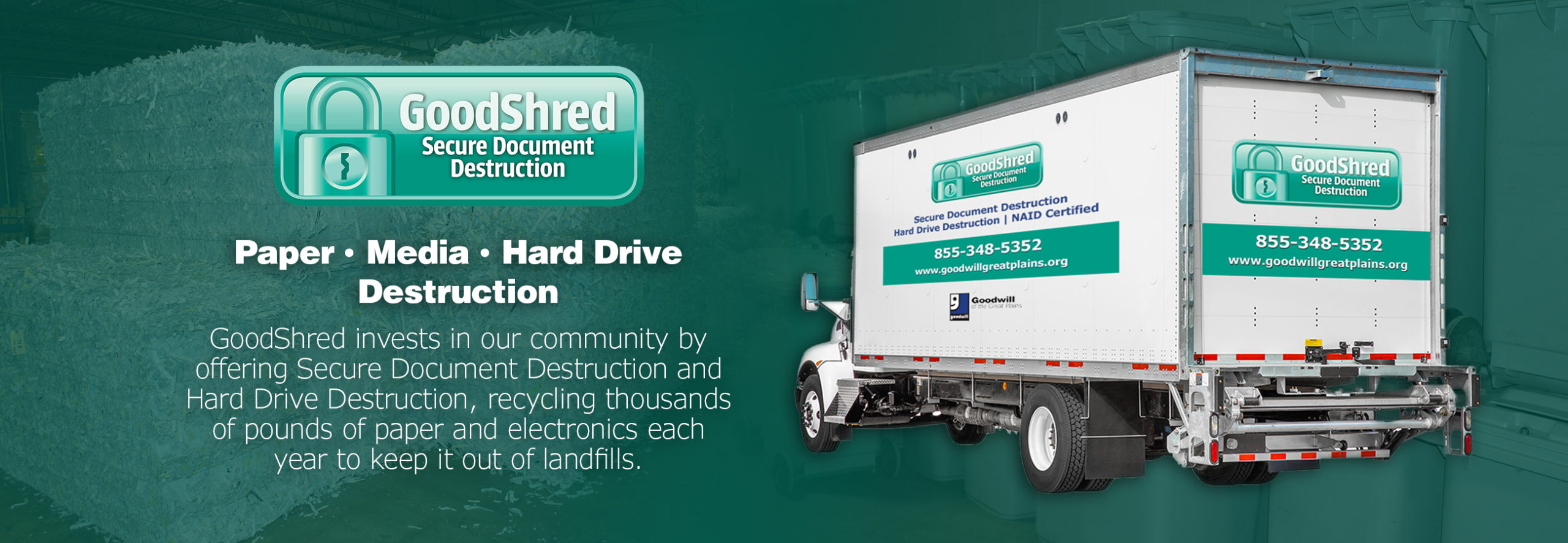 GoodShred - Paper, Media and Hard Drive Destruction