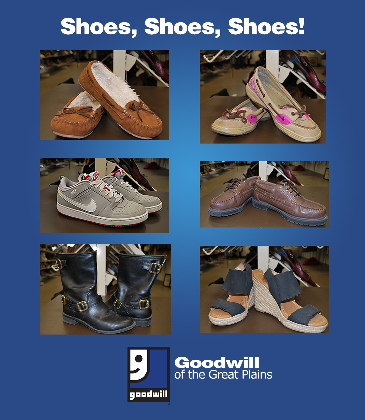 Shoes, Shoes, Shoes! Thrifty Thursday - Goodwill of the Great Plains
